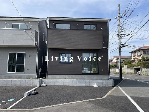 【外観】 | 【仲介手数料０円】海老名市国分寺台第16　新築一戸建て　2号棟　全2棟 | 2号棟　海老名市国分寺台第16　新築一戸建て　全2棟
