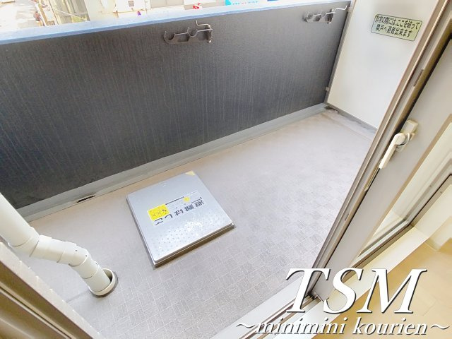 シェリロ香里園のバルコニー