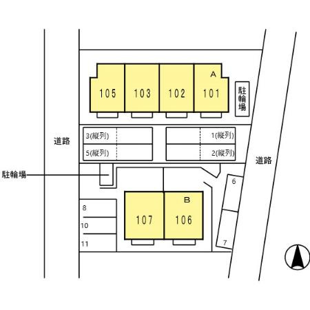 シェノワ潤（ウルミ）の区画図