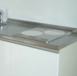 池之端加茂ビルＤのキッチン|IH2口コンロ