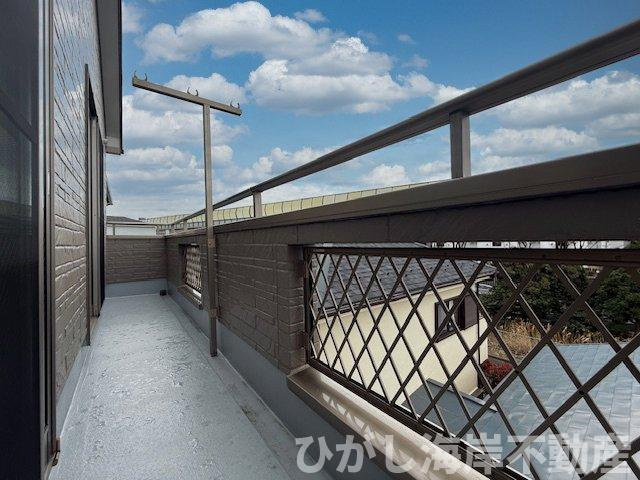 茅ヶ崎市西久保　中古戸建のバルコニー|バルコニー