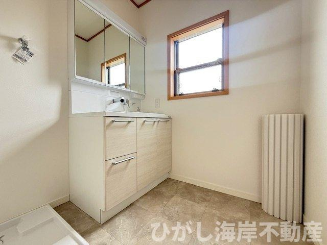 茅ヶ崎市西久保　中古戸建の脱衣所|新規リフォーム完了！　脱衣スペース
