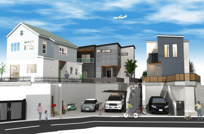 吹田市千里丘中　売り土地の画像