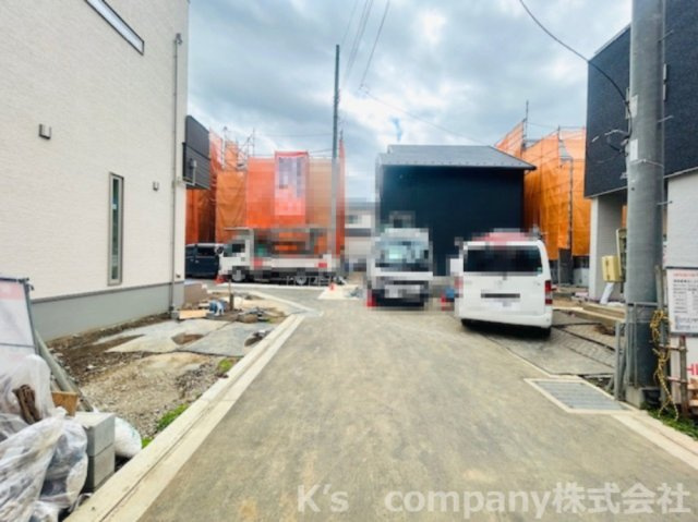 高座郡寒川町倉見　新築戸建　6号棟の駐車場|2026.3.19撮影☆