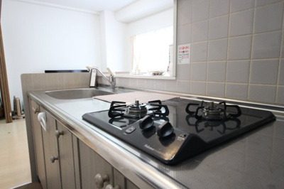 【キッチン】 | カネボウ琵琶湖アーバンプラザ | 二口ガスコンロ