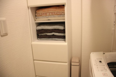 【その他】 | カネボウ琵琶湖アーバンプラザ | 洗面そばの収納