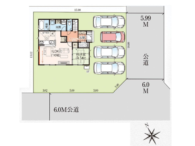 【区画図】 | GRAFARE 熊谷市肥塚　新築住宅