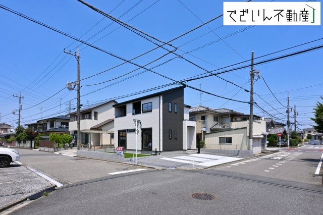 【前面道路含む現地写真】 | GRAFARE 熊谷市肥塚　新築住宅 | 現地(2026年7月撮影)