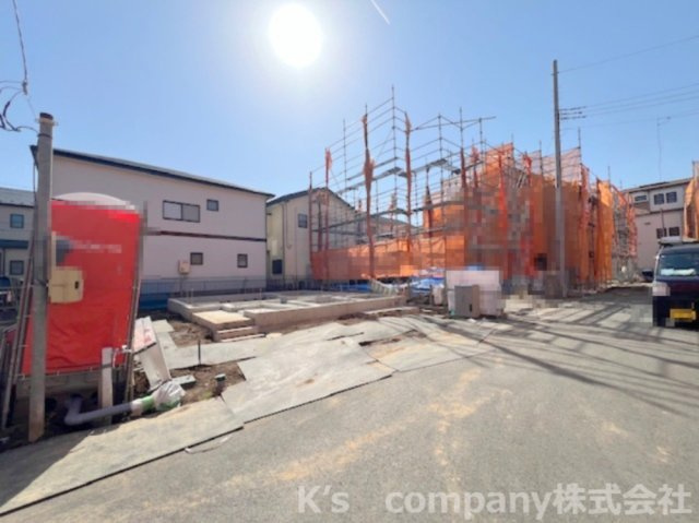 高座郡寒川町倉見　新築戸建　7号棟の外観|2026.3.1撮影☆