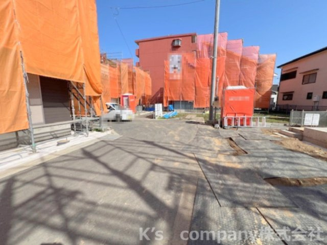 高座郡寒川町倉見　新築戸建　7号棟の前面道路含む現地写真|2026.3.1撮影☆
