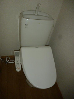 【トイレ】 | エステート　ユリA | 落ち着いたトイレです