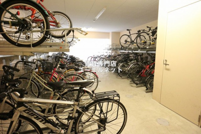 【その他共用部分】 | アリビオ千里豊津 | 自転車通勤にも便利な駐輪場付き♪