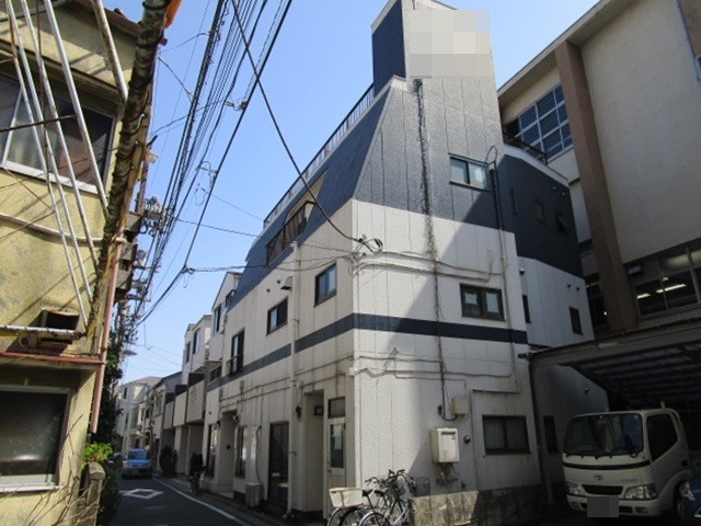 山一東尾久ステーツの外観|閑静な住宅地にあるマンションです。