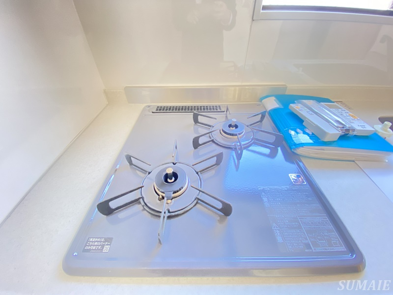 山一東尾久ステーツのキッチン|2口コンロです☆