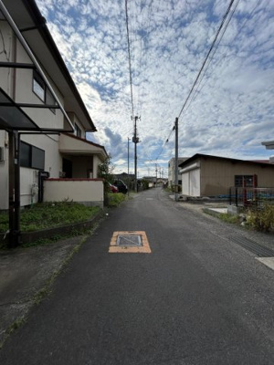 【前面道路含む現地写真】 | 中古戸建　 福島市方木田字下川原