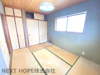 【和室】 | 豊能町希望ヶ丘5丁目中古戸建 | ２階和室６帖です♪天袋付きの押入れも有り、たくさんの収納ができます！