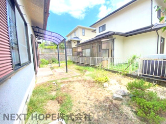 【庭】 | 豊能町希望ヶ丘5丁目中古戸建 | 陽当たり良好な南庭です♪ガーデニングを楽しんだり、小さなお子様の遊びスペースとしても活躍してくれます！！