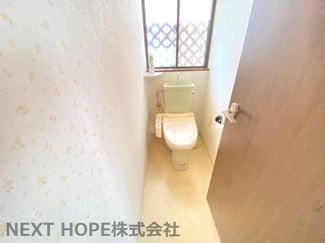 【トイレ】 | 豊能町希望ヶ丘5丁目中古戸建 | トイレは温水洗浄便座です♪