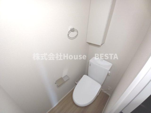 ホワイトメゾン御影中町のトイレ