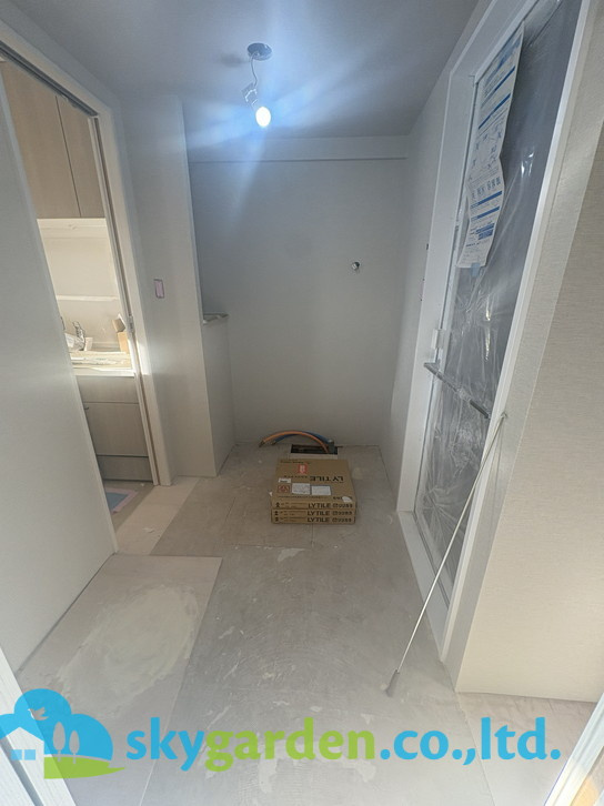 ライオンズマンション藤沢東の独立洗面台