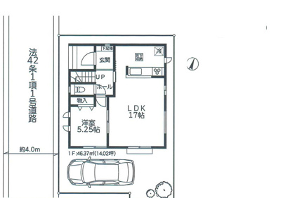 【区画図】 | 綾瀬市大上5丁目 新築戸建て 全1棟【仲介手数料無料】 | 【仲介手数料無料でご紹介可能です】大樹不動産