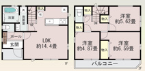 摂津市南別府町　新築一戸建ての画像