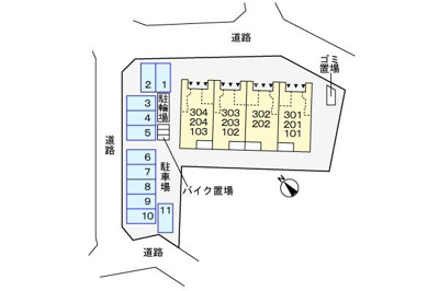 【駐車場】 | カーサエスカリエ