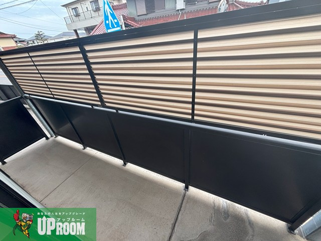 ドミールかみののバルコニー