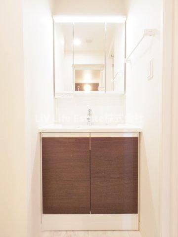 フィーカJ棟の洗面所