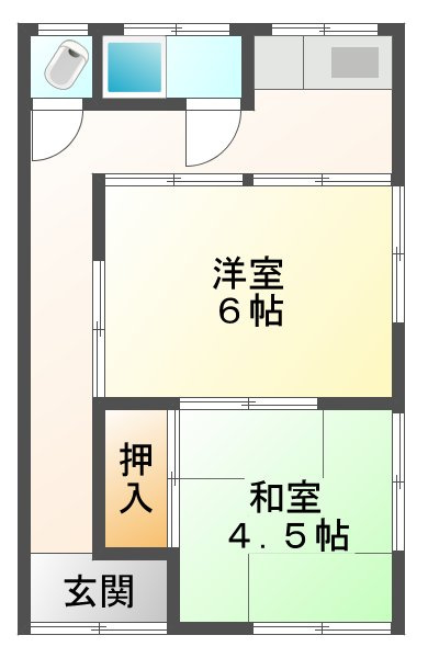 メイコウカルチャーの間取り