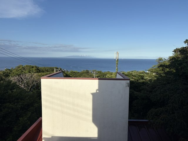 下田市　伊豆白浜南風台別荘地の展望