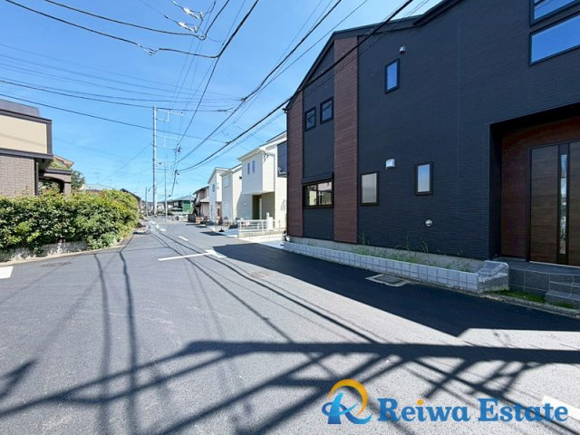 新築戸建　茅ヶ崎市今宿の前面道路含む現地写真|周辺は閑静な住宅街で子育て世帯にオススメです☆彡