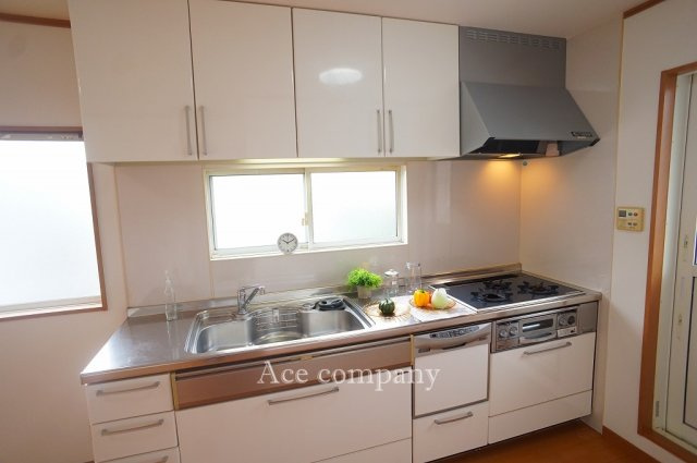 【キッチン】 | 平野区加美北3丁目 | 食洗機付きのシステムキッチン☆現況3口ガスコンロ☆