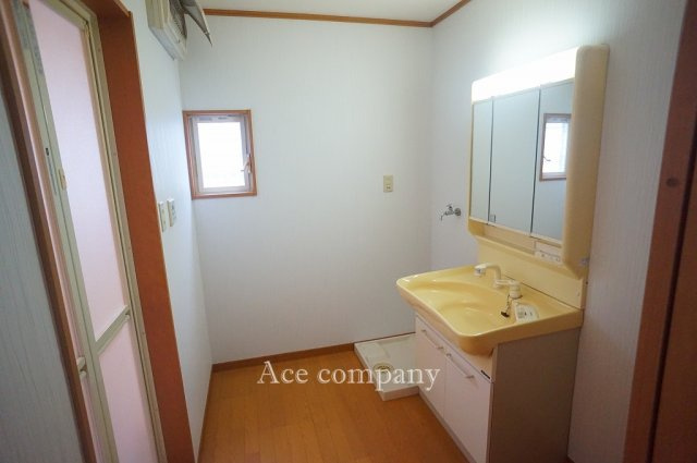 【ランドリースペース】 | 平野区加美北3丁目 | ゆとりある洗面室です。