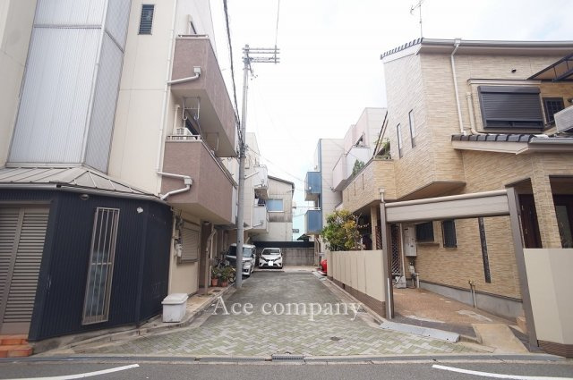 【前面道路含む現地写真】 | 平野区加美北3丁目 | 【前面道路：幅員4ｍ】