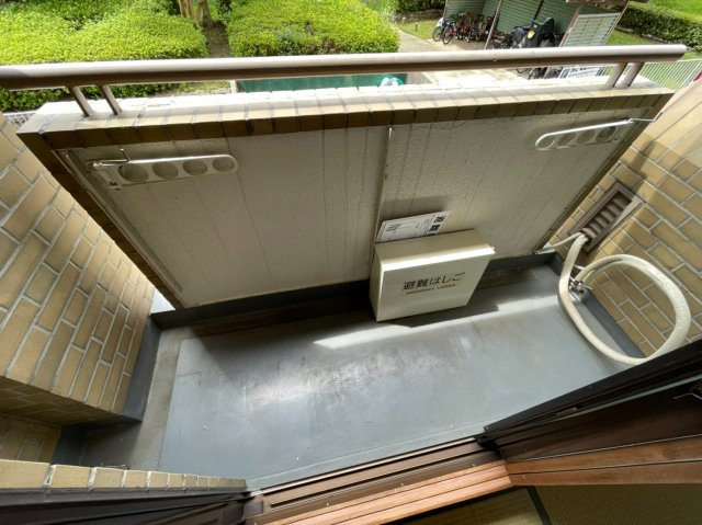 メゾン・ド・上高丸のバルコニー