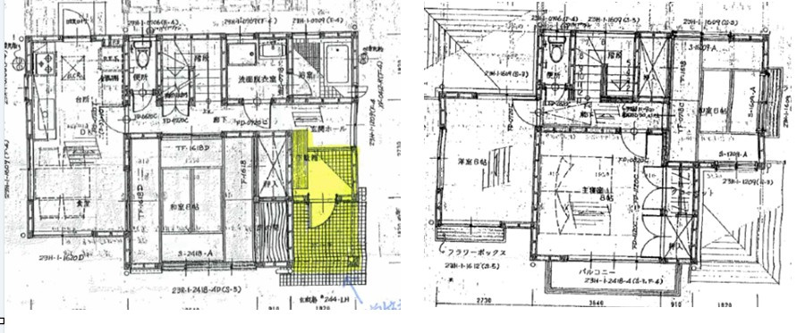 【中古戸建】高崎市棟高町の間取り|■間取り図｜敷地面積：163.02（約49.31坪）建物面積：97.71（約29.55坪）
