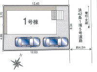 【仲介手数料無料】所沢市山口第６２　全１棟　所沢市の新築住宅なら西武ハウジングの区画図