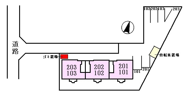 ネオ イグチの区画図