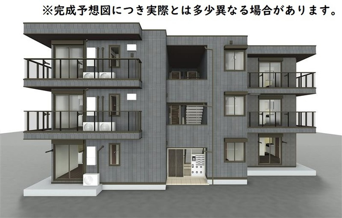 クレスト平野南の外観パース