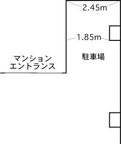 U-ro玉造の駐車場