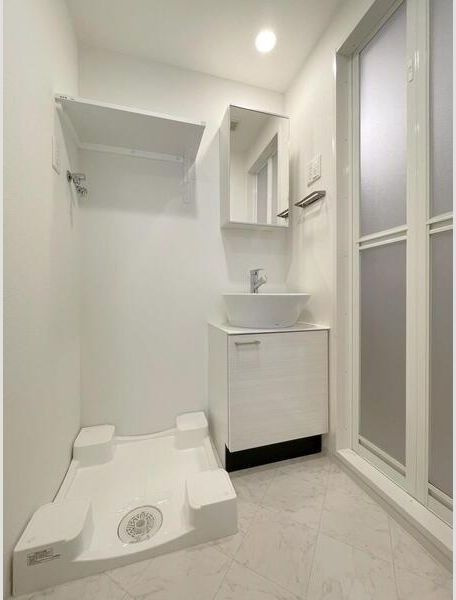 S-FORT大正リヴィエールの洗面所