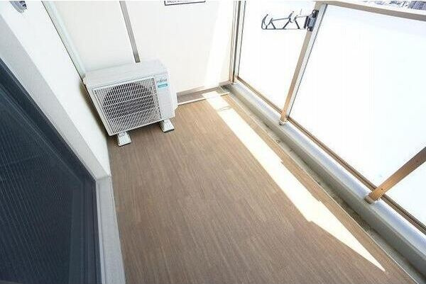 La Douceur北巽のバルコニー