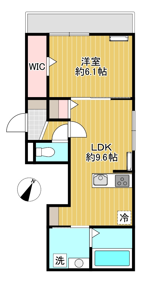 Dアヴァンス東柳田町の間取り