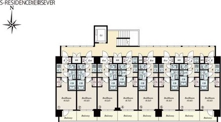 S-RESIDENCE城東SEVERのセキュリティ