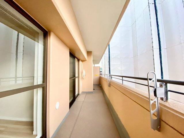 朝日プラザ長町のバルコニー