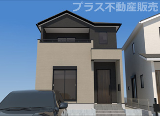 【外観】 | まもなく完成。ご内覧は可能です。ご見学はプラス不動産販売にお任せ下さい。