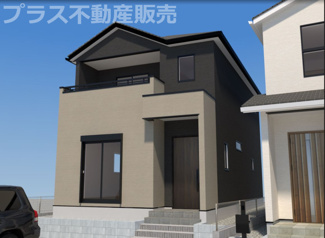 【外観】 | 完成イメージの外観パースです。