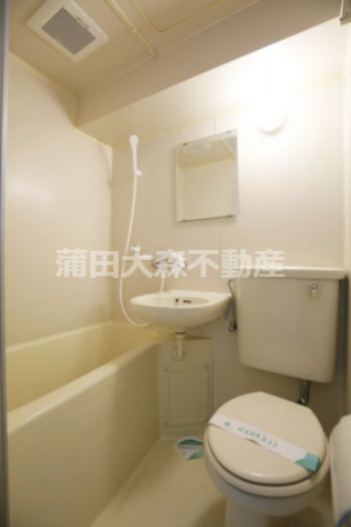 スカイコート大森山王の浴室