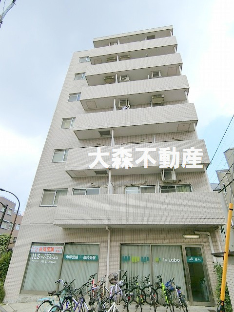 スカイコート大森山王の外観